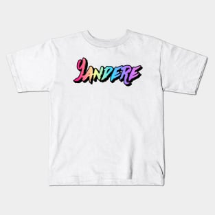 Rainbow Yandere Kids T-Shirt